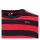 Longsleeve Shirt Baumwolle Behind Bars 13 1/2 rot schwarz gestreift M