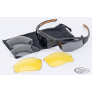 Swift Matte Black-Orange Frame 3 Lenses