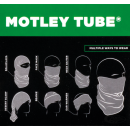 Zan Motley Tube Polyester B&W USA Flag