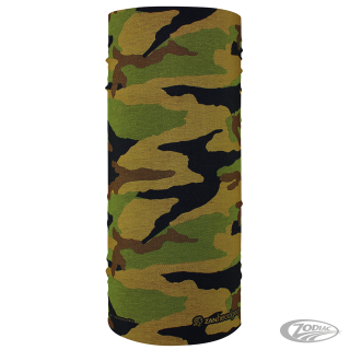 Zan Motley Tube Polyester Woodland Camo