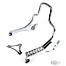 Det. Sissy Bar Shorty Chrome FLFB18-Up