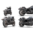 V-Performance 2-1 Exhaust Revolver Dark Softail 21-23