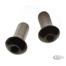Headlight Bolts Matt Blk FXBR18-Up