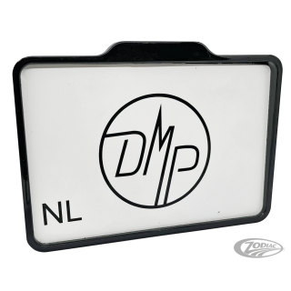 DMP License Frame NL Gloss Black