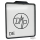 DMP License Frame DE Gloss Black