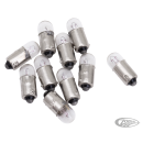 10pck Bulb 12V3W BA9S cylindrical head