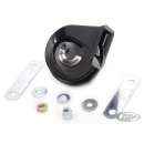 Black Cow Bell Horn 12V