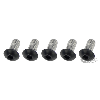 Point Cvr Bolts Matt Blk BT00-17