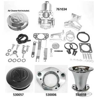 SU Eliminator Carb Kit Polished BT93-99