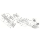 Washer, flat - 3/8" x 13/16" x 1/16" (#6