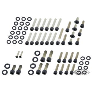 Eng. Bolt Kit Matt Blk BT77-84
