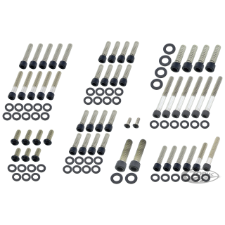 Eng. Bolt Kit Matt Blk FLH/T87-98