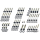 Eng. Bolt Kit Matt Blk FLH/T87-98