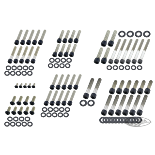 Eng. Bolt Kit Matt Blk FLH/T99-06