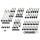 Eng. Bolt Kit Matt Blk FLH/T17-Up