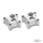 10-GAUGE LIFTER COVERS ME17-UP CHROME