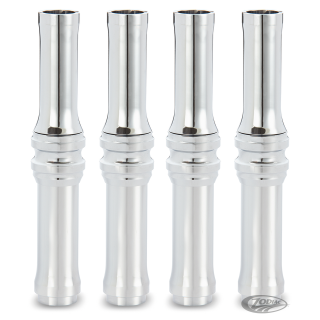 10-GAUGE PUSHROD COVERS ME17-UP CHROME