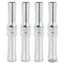 10-GAUGE PUSHROD COVERS ME17-UP CHROME