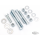 Upper&Lower Motor Mount Kit Zinc BT70-84