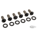 Derby Cover Bolts Matt Blk XL04-22