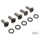 Derby Cover Bolts Matt Blk ST19-Up