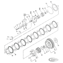 Clutch hub nut XL67-84