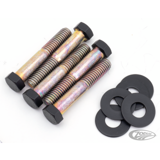 Pulley Bolts Matt Blk ST07-Up FXD06-17