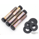 Pulley Bolts Matt Blk ST07-Up FXD06-17
