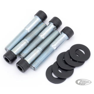 Pulley Bolts Matt Blk ST07-Up FXD06-17