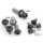 Belt Guard Screw Matt Blk XL04-22
