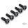 Brake Rotor FR Bolts Titanium Black