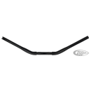 Burly 1-1/4" Drag Bar 0" Rise TBW Black