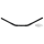 Burly 1-1/4" Drag Bar 0" Rise TBW Black