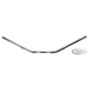 Burly 1-1/4" Drag Bar 0" Rise TBW Chrome
