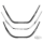 Burly 1-1/4" Beach Bar 34.8" TBW Black