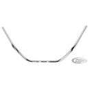 Burly 1-1/4" Beach Bar 38.25" TBW Chrome
