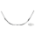 Burly 1-1/4" Bikini Beach Bar 35" TBW Ch