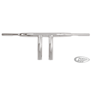 Burly 1-1/4" T-Bar 7" Rise TBW Chrome