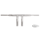 Burly 1-1/4" T-Bar 7" Rise TBW Chrome