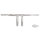 Burly 1-1/4" T-Bar 7" Rise TBW Chrome