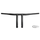 Burly 1-1/4" T-Bar 9.5" Rise TBW Black