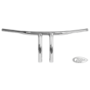 Burly 1-1/4" T-Bar 9.5" Rise TBW Chrome