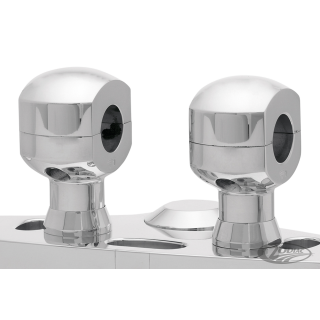 2" Risers for 1" Handlebars Polished