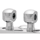 2" Risers for 1" Handlebars Polished