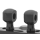 2" Risers for 1" Handlebars Black