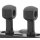 3" Risers for 1" Handlebars Black