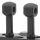 4" Risers for 1" Handlebars Black