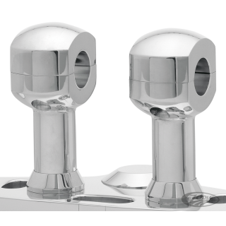 3" Risers for 1-1/4" Handlebars Pol.