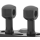 3" Risers for 1-1/4" Handlebars Black