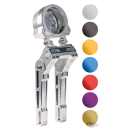 10" Adj. Risers/Gauge Silver FXLRS22-Up